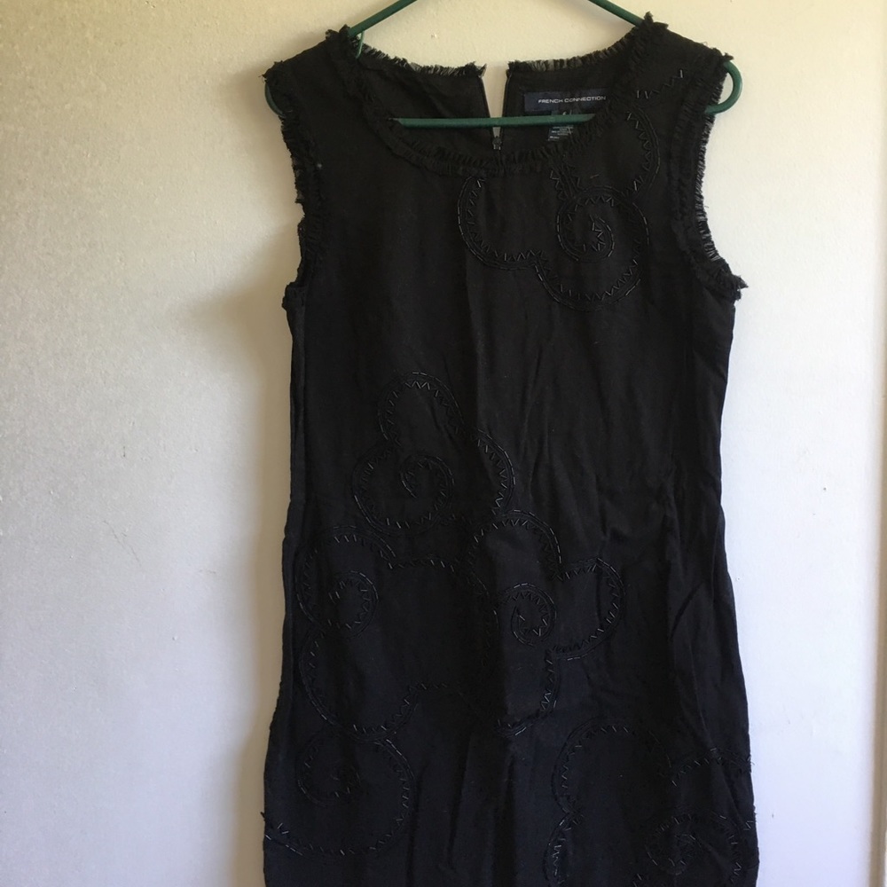 French Connection Beaded Cocktail Dress